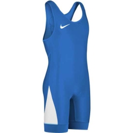 Трико Nike Grappler Elite Wrestling Singlet Royal Blue White