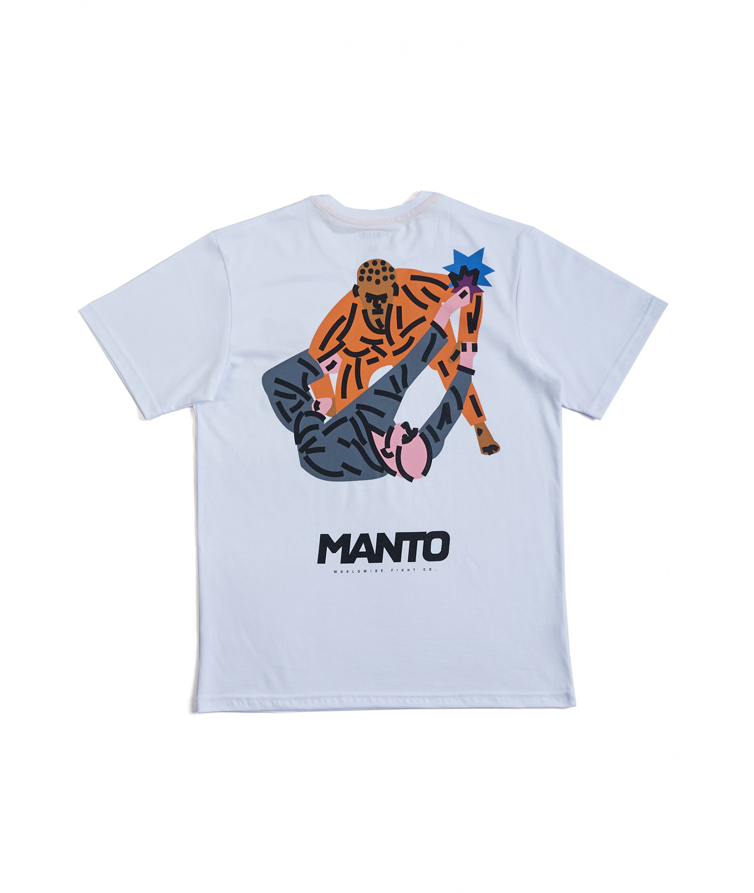Футболка MANTO T-shirt BJJ Gym 2.0 White купити