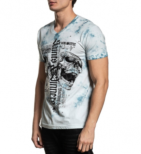 Футболка Affliction Angel City Vneck T-Shirt фото