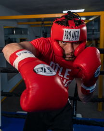 Шолом Pro Mex Professional Training Headgear 3.0 Red купити