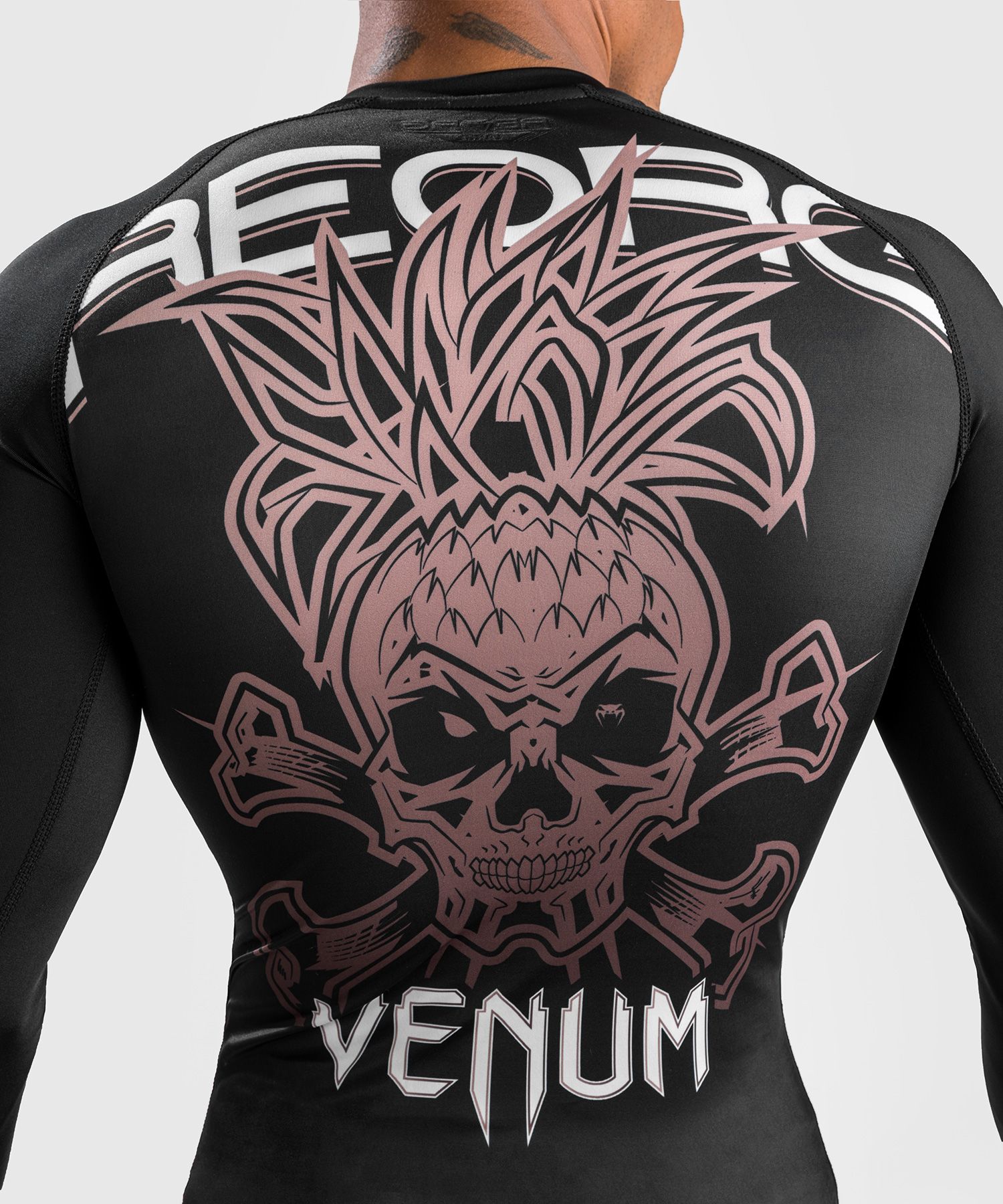 Venum Reorg Rashguard Long Sleeves Black size
