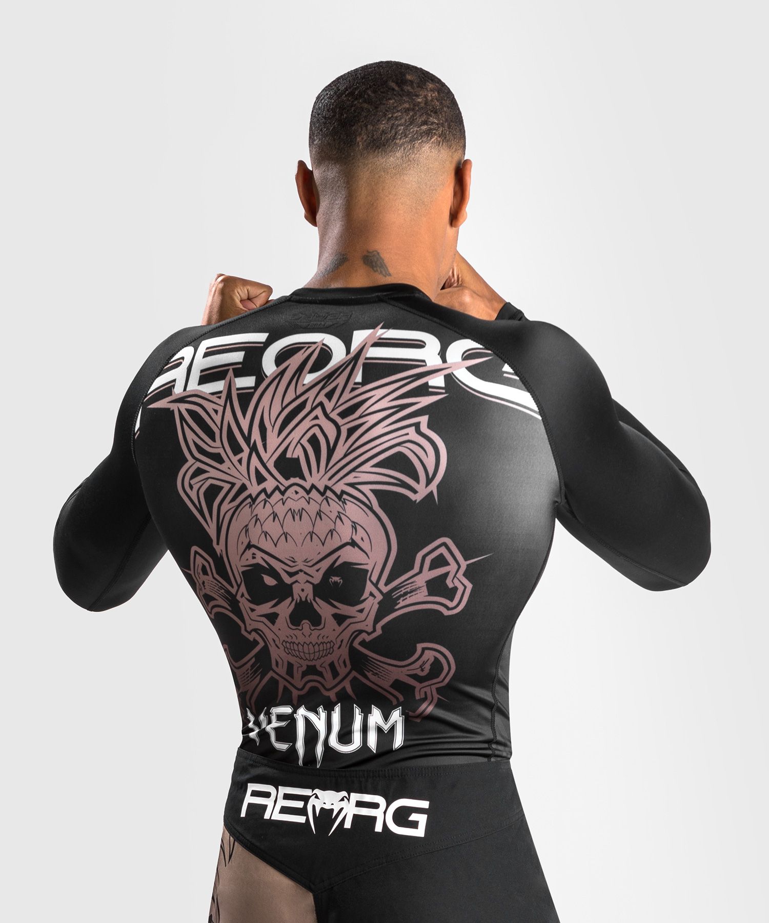 Venum Reorg Rashguard Long Sleeves Black photo