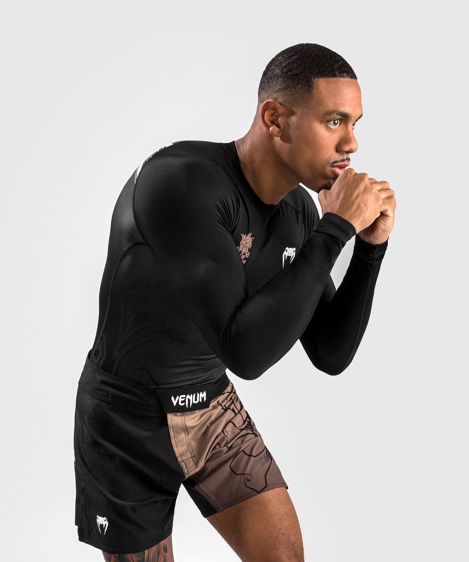 Venum Reorg Rashguard Long Sleeves Black original