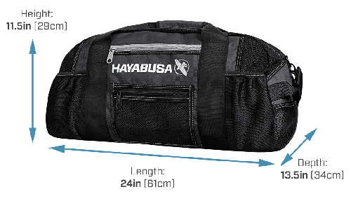 Сумка спортивная Hayabusa Ryoko Mesh Gear Bag Black фото