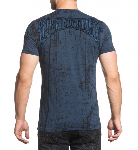 Affliction Hypnothesis T-shirt Marine Blue buy