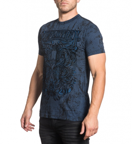 Affliction Hypnothesis T-shirt Marine Blue price