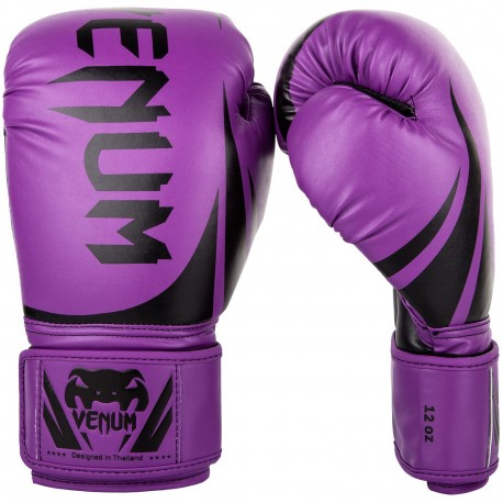 Боксерские перчатки Venum Challenger 2.0 Boxing Gloves Purple Black