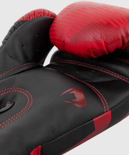 Venum Elite Red Camo boxing gloves photo