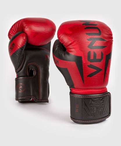 Venum Elite Red Camo boxing gloves size