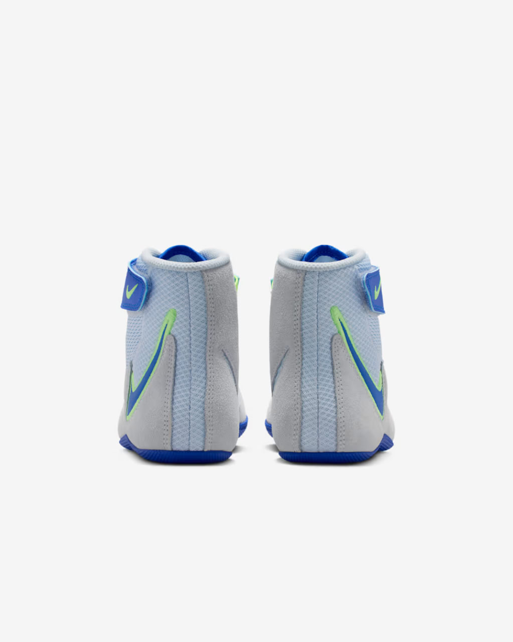 Детские борцовки Nike Youth Speedsweep VIII GS Wrestling Shoes Blue Tint Hyper Royal Lime Blast White оригинал