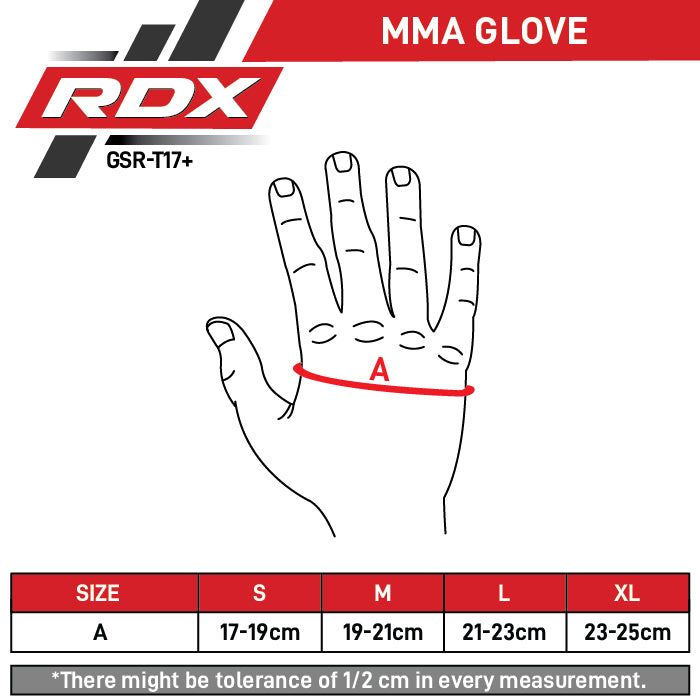 Рукавиці для MMA RDX Grappling Gloves Shooter Aura Plus T-17 Golden фото