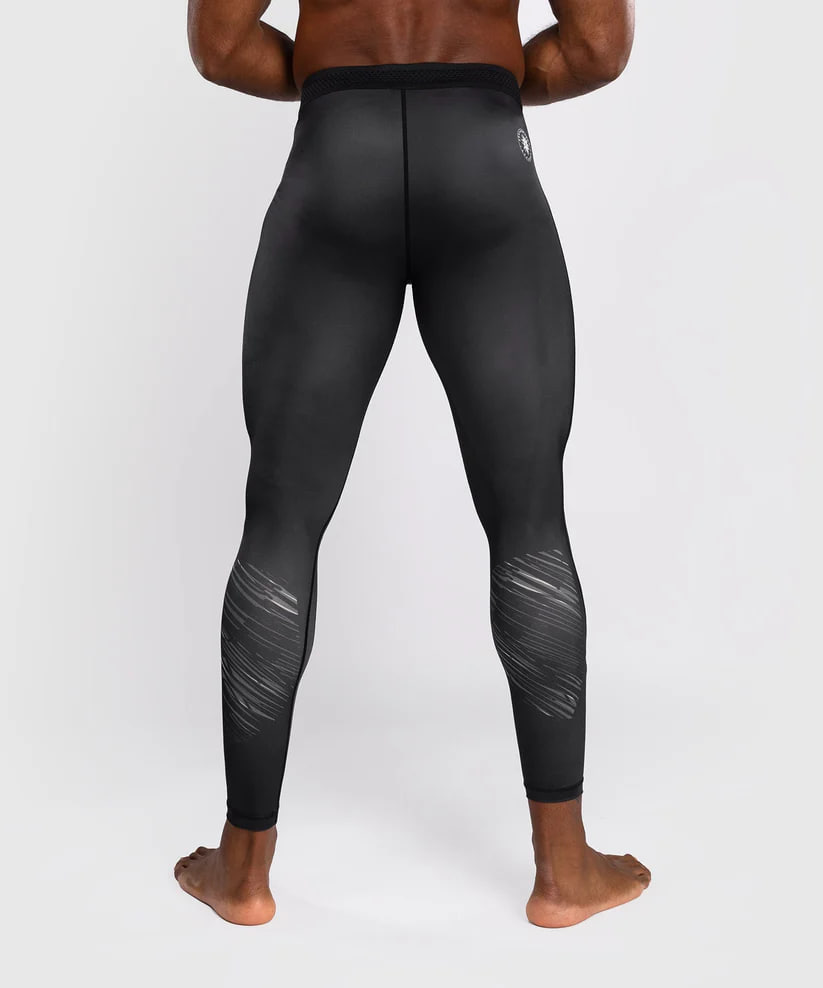 Компрессионные штаны Venum Rapid Spats - Black/Storm Grey купить