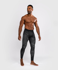 Venum Rapid Spats - Black/Storm Grey photo