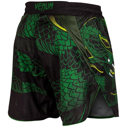 Шорты для MMA Venum Green Viper Fightshorts Black Green фото