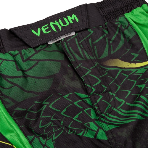 Шорты для MMA Venum Green Viper Fightshorts Black Green оригінал