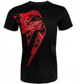 Футболка Venum Giant x Dragon T-shirt Black Red