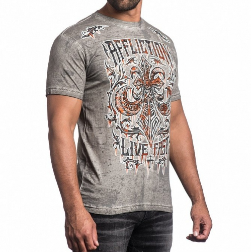 Футболка Affliction Tribus Rust Live Fast ціна