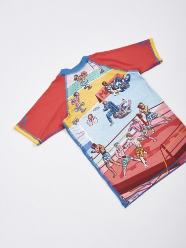 Childrens rashguard MANTO Kids Rashguard Gym photo