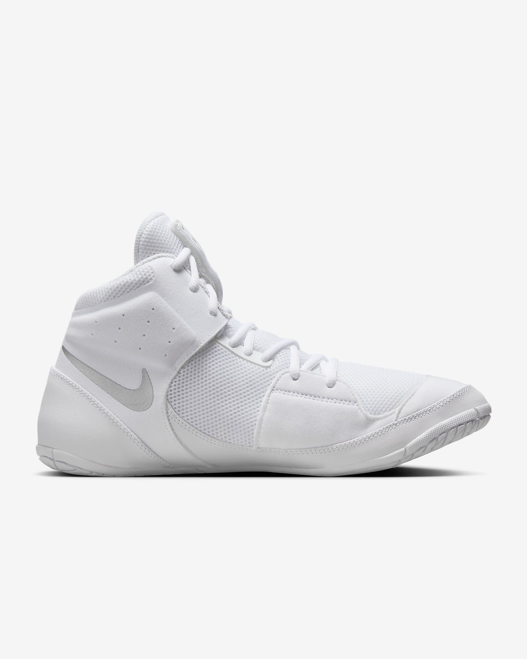 Борцовки Nike Fury Wrestling Shoes White Metallic Silver купить