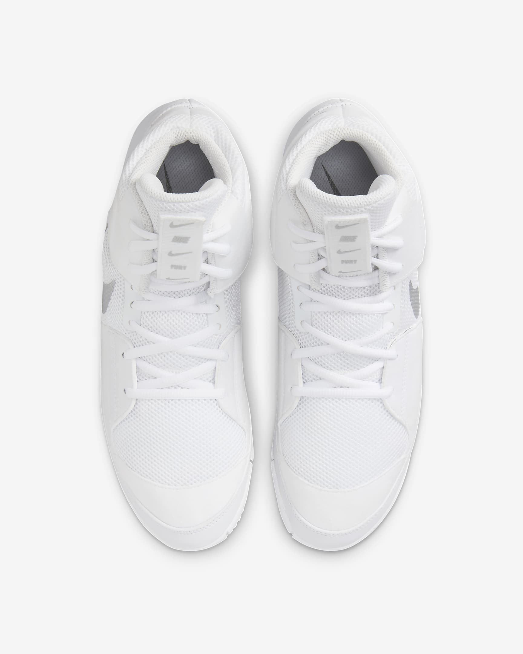 Борцовки Nike Fury Wrestling Shoes White Metallic Silver оригинал