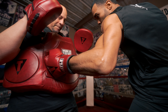 Захисний жилет Title Boxing Blood Red Leather Body Protector розмір