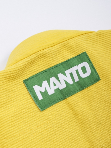 Childrens kimono MANTO Junior 2.0 Youth BJJ Gi Yellow cost