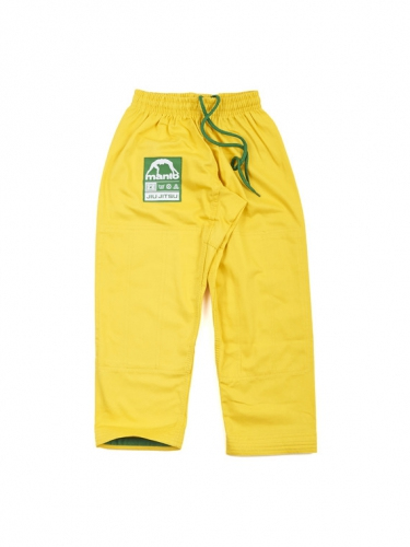 Childrens kimono MANTO Junior 2.0 Youth BJJ Gi Yellow buy