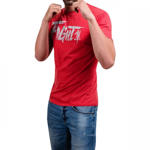 Футболка Hayabusa Fight T-Shirt Red фото