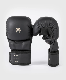 Перчатки для ММА Venum Impact Evo MMA Gloves - Black Beige