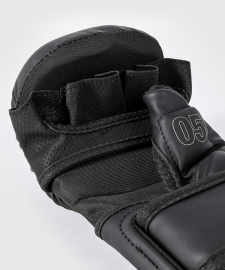 Рукавички для ММА Venum Impact Evo MMA Gloves - Black Beige, Фото № 4