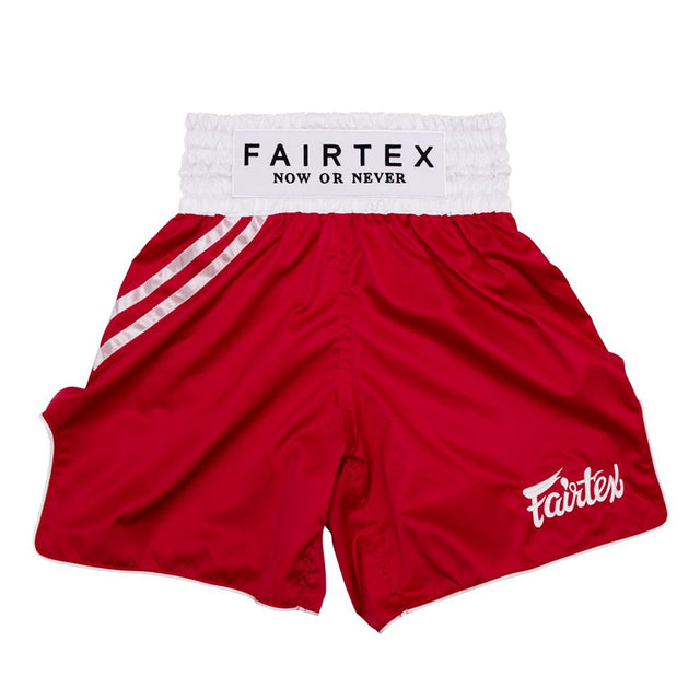 Боксерские шорты Fairtex BT2008 Boxing Trunks Classic Red купить
