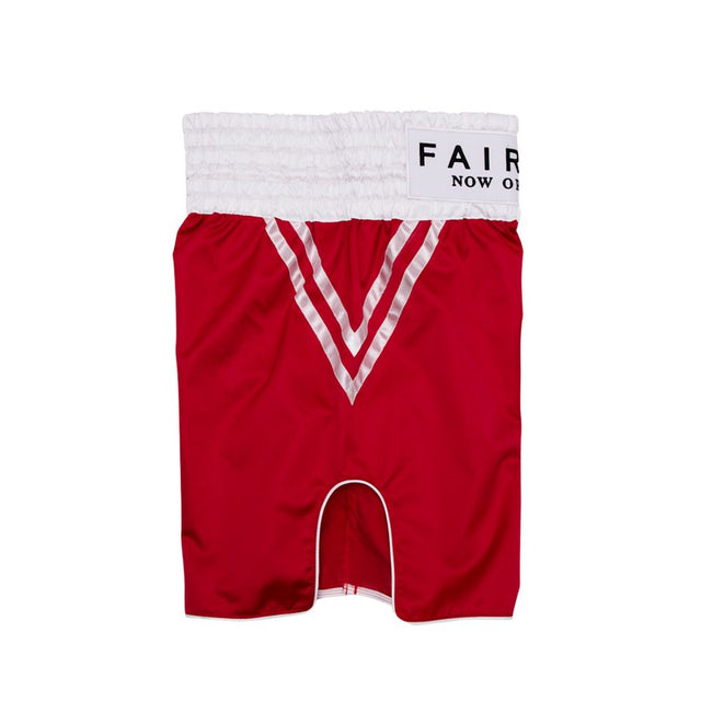 Боксерские шорты Fairtex BT2008 Boxing Trunks Classic Red фото