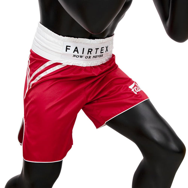 Боксерские шорты Fairtex BT2008 Boxing Trunks Classic Red оригинал