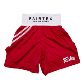 Боксерские шорты Fairtex BT2008 Boxing Trunks Classic Red, Фото № 2