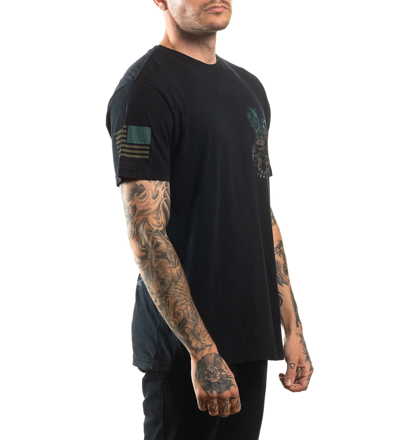 Футболка Affliction FD Smoke Screen Tee Black Lava Wash ціна