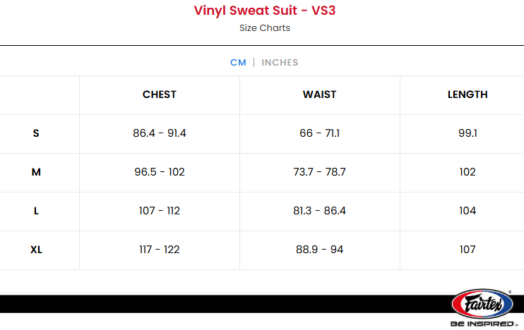 Костюм-сауна Fairtex VS3 Vinyl Sweat Suit Black Grey фото