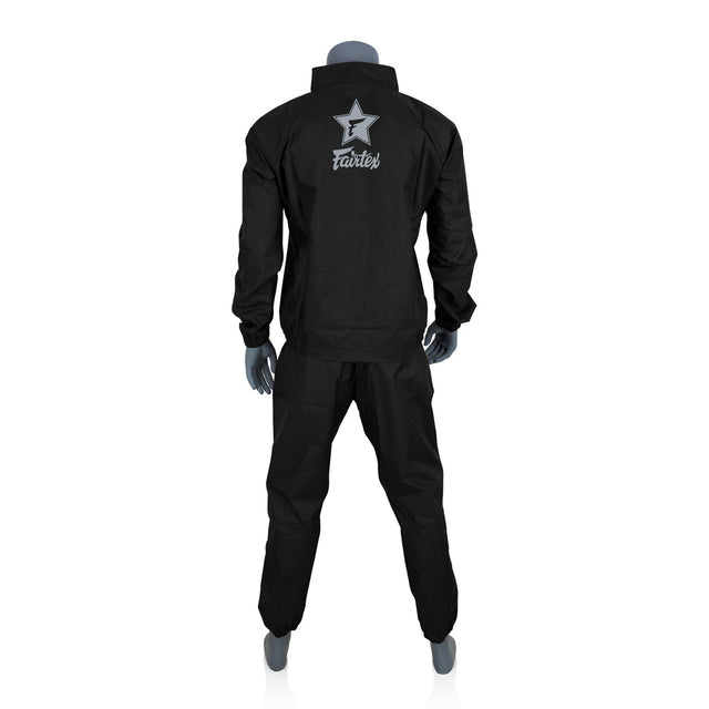 Костюм-сауна Fairtex VS3 Vinyl Sweat Suit Black Grey купити