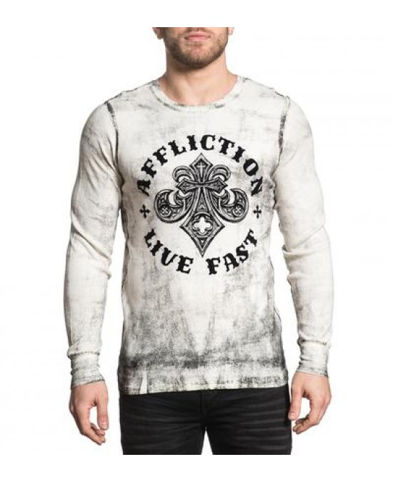 Термалка Affliction Royale Thermal White