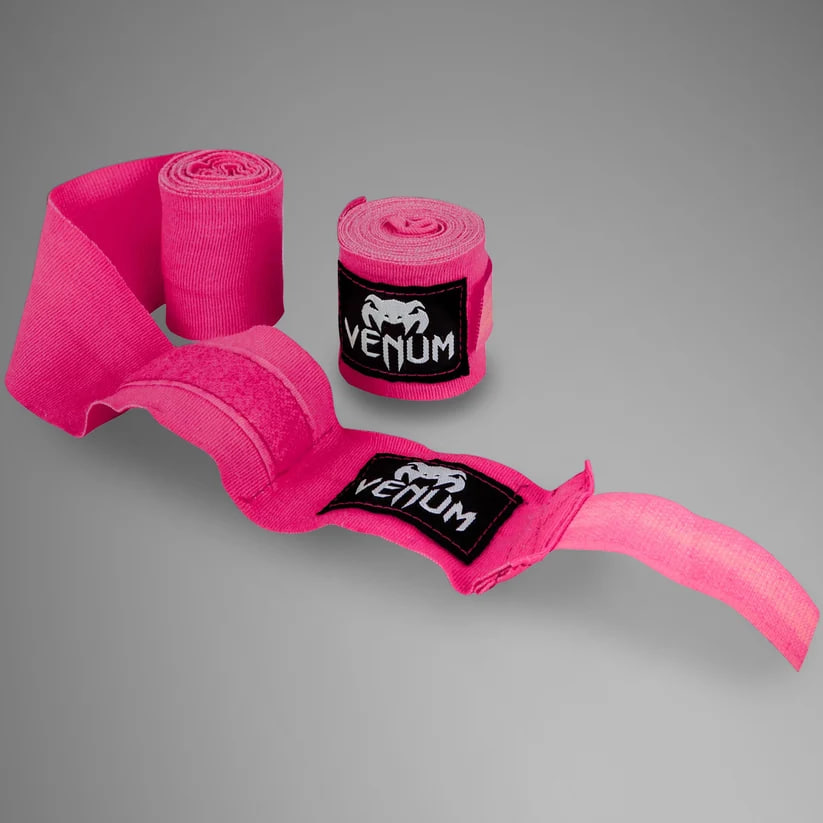 Боксерские бинты Venum Boxing Handwraps - 2.5m Neo Pink купить