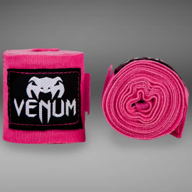 Боксерские бинты Venum Boxing Handwraps - 2.5m Neo Pink