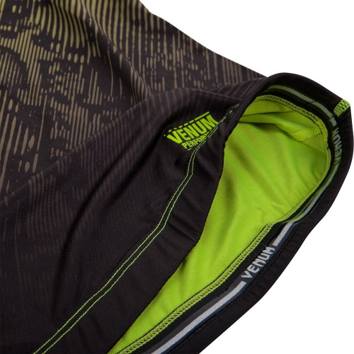 Компрессионная футболка Venum Fusion Compression T-shirt  Black Yellow  Short Sleeves в Украине