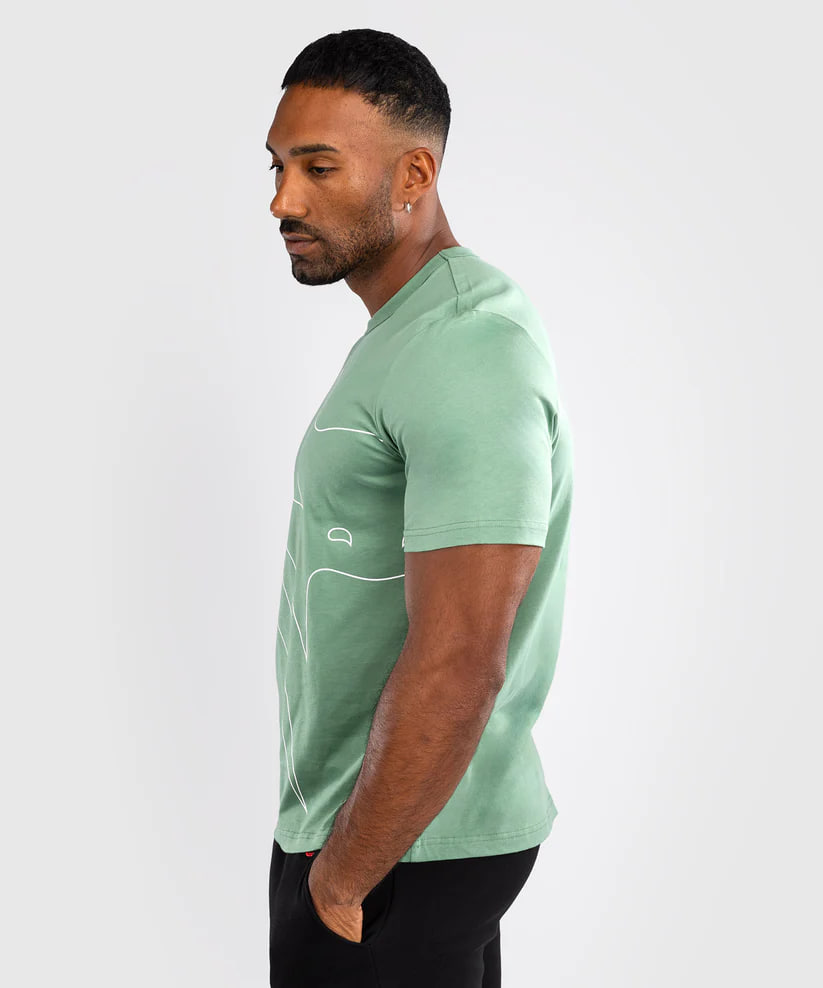 Футболка Venum Giant Connect T-Shirt - Lime Green фото