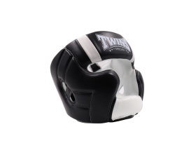 Боксерський шолом Twins Head Protection HGL11 Black White ціна