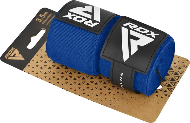 Боксерские бинты RDX IBA Boxing Hand Wraps Blue оригинал