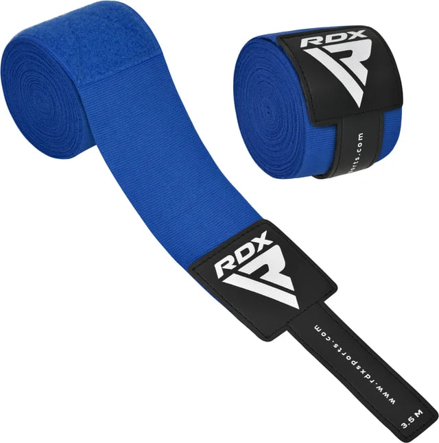 Боксерские бинты RDX IBA Boxing Hand Wraps Blue купить