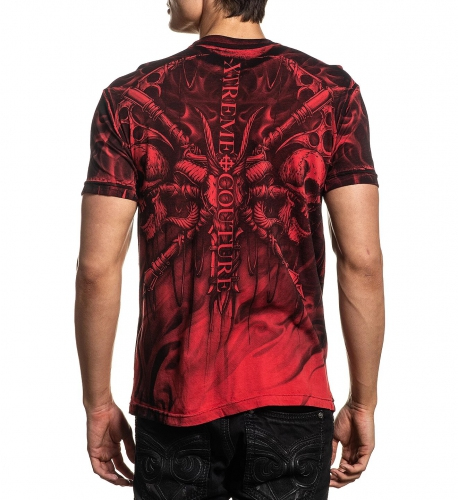 Xtreme Couture Norse God SS Tee Red photo