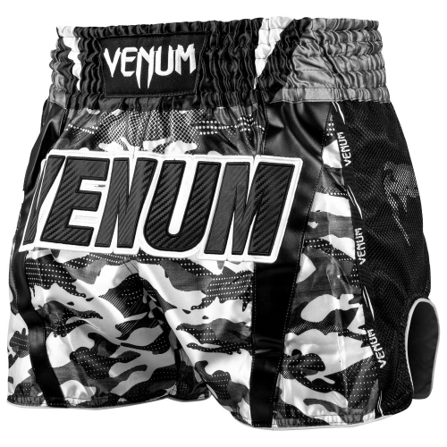 Шорти для тайського боксу Venum Full Cam Muay Thai Shorts Urban Camo Black купити