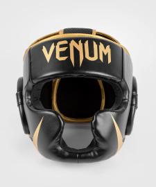 Боксерський шолом Venum Challenger Headgear Black Gold