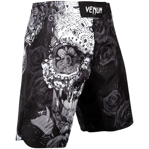 MMA shorts Venum Santa Muerte 3.0 Fightshorts Black White price