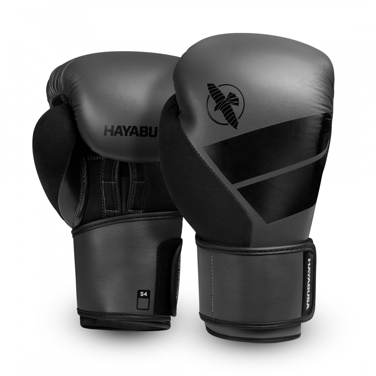 Боксерские перчатки Hayabusa S4 Boxing Gloves Charcoal